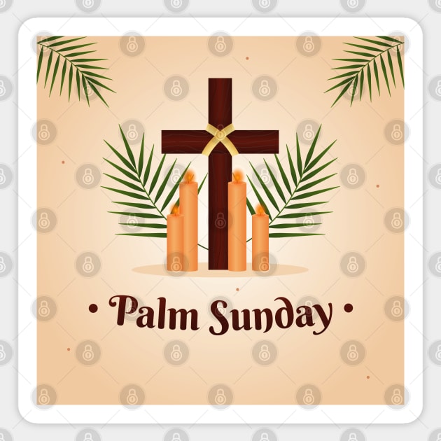 Palm Sunday Merch | Jesus Christ | Newest Easter Design Sticker by Isdinval